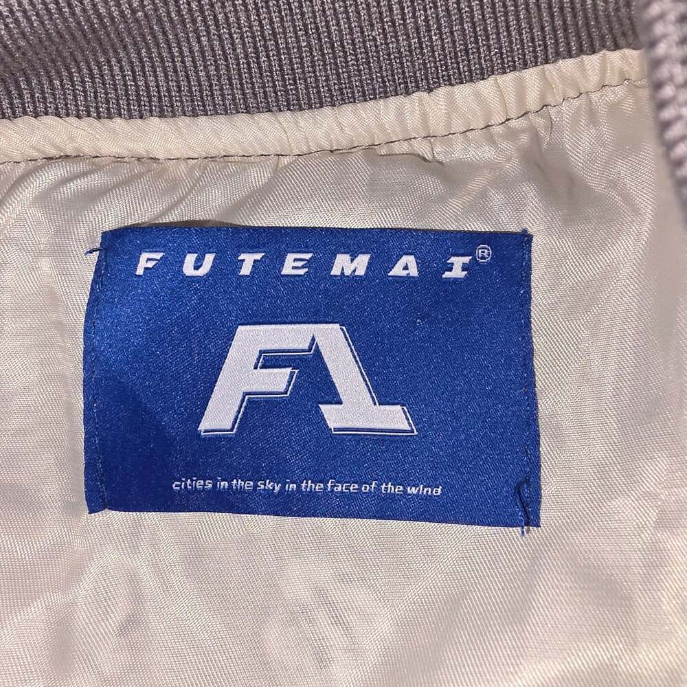 Futemai The Sea Of Stars Galaxy Astronaut Varsity Jacket Size L - Picture 3 of 12